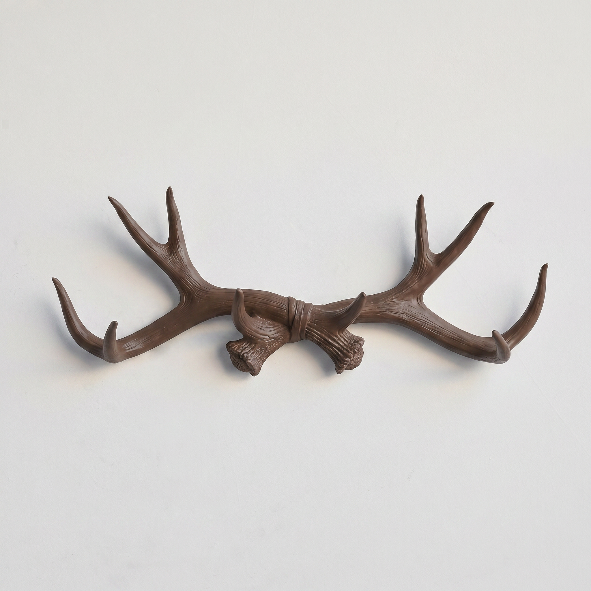 Faux Deer Antler Wall Hook