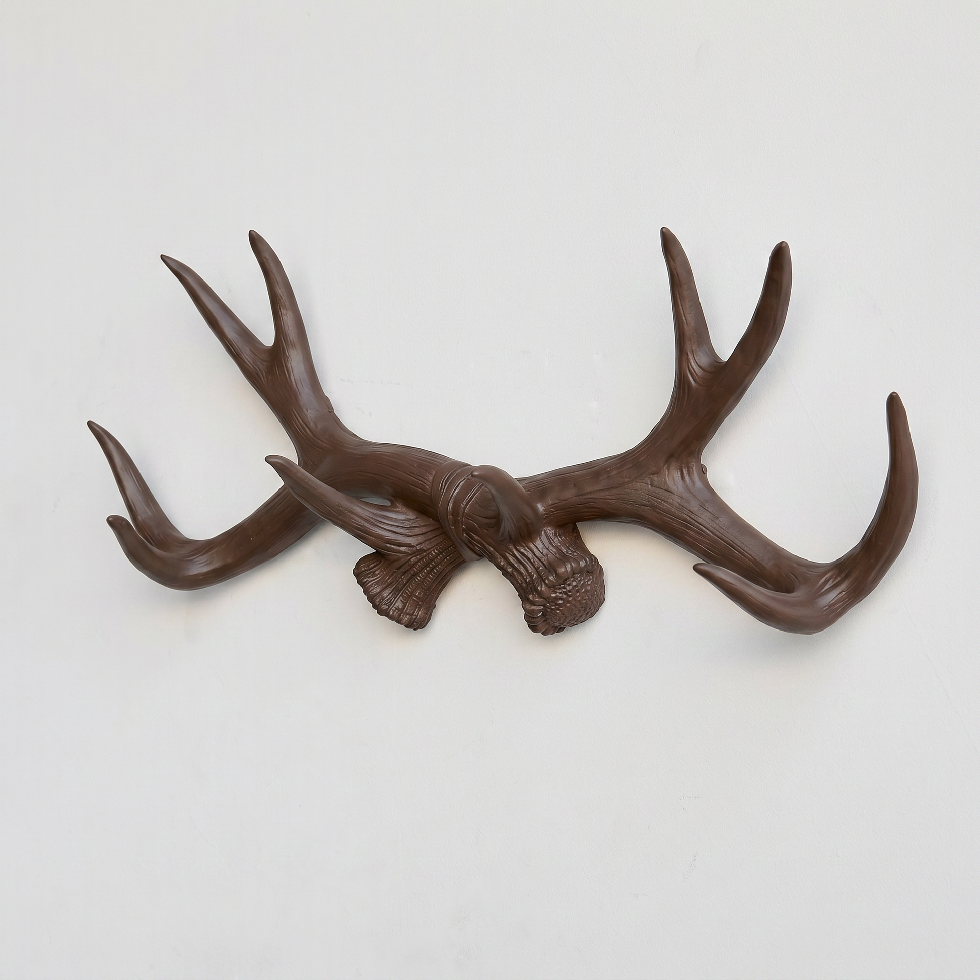 Faux Deer Antler Wall Hook