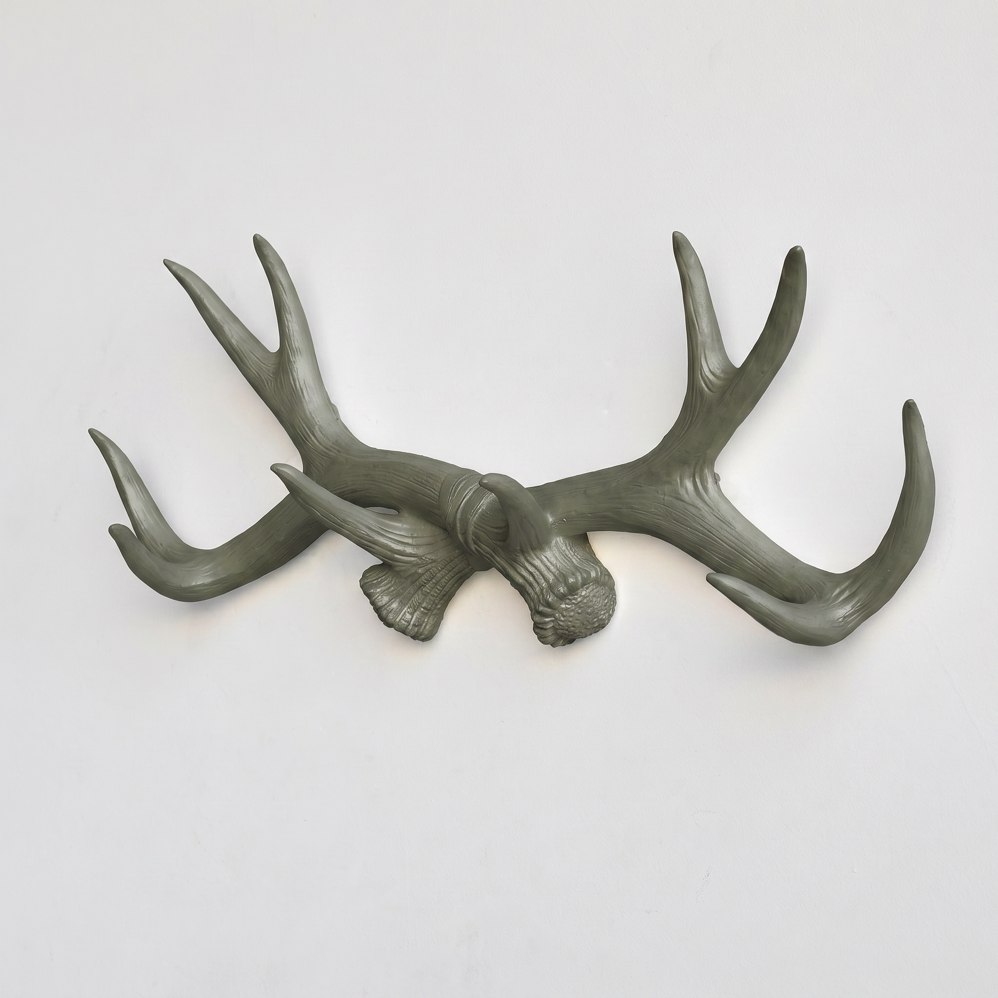 Faux Deer Antler Wall Hook