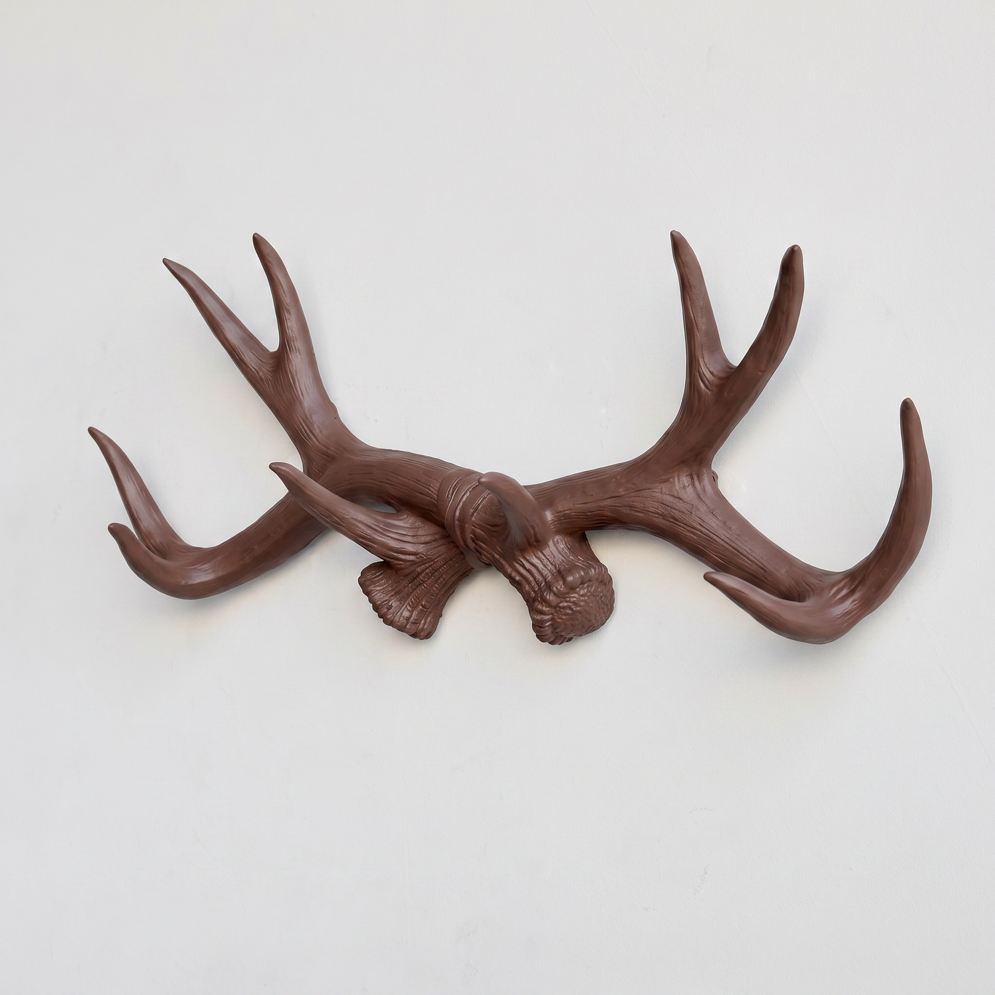 Faux Deer Antler Wall Hook