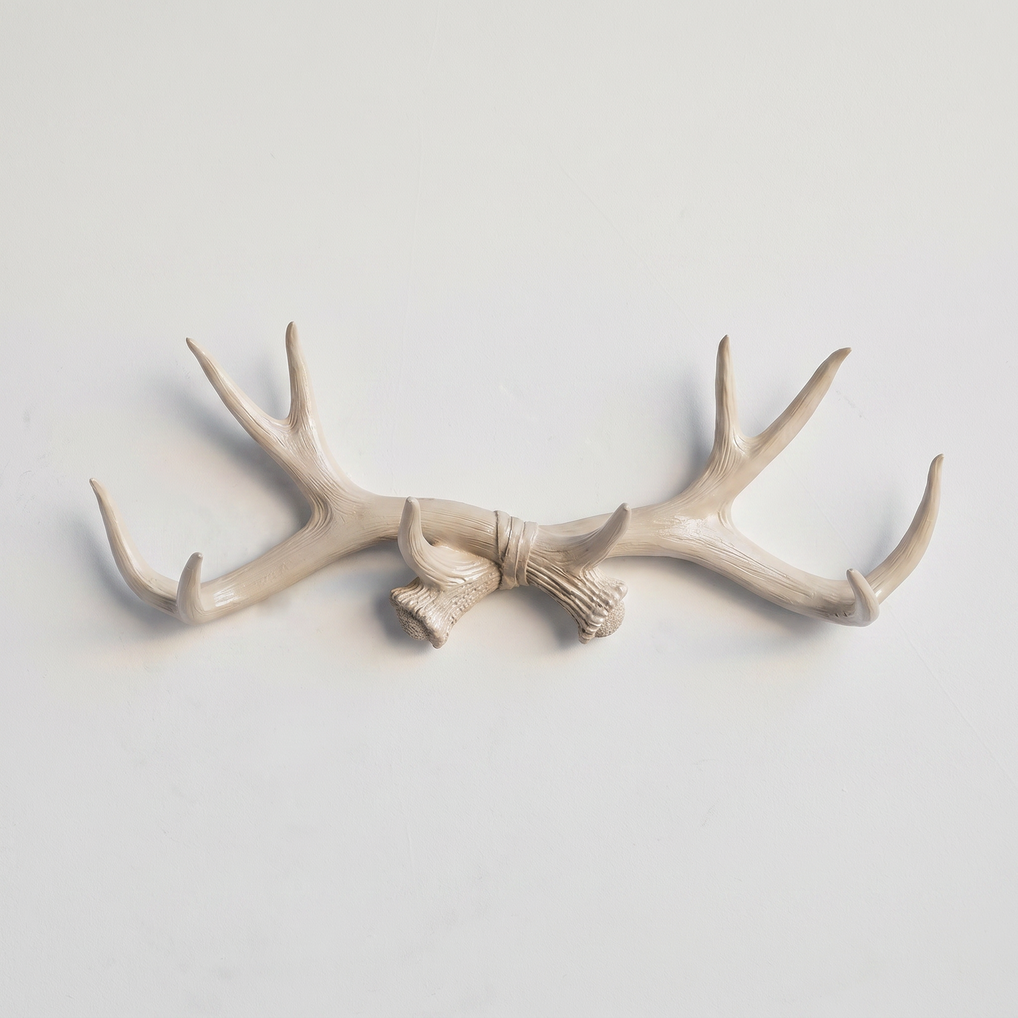 Faux Deer Antler Wall Hook