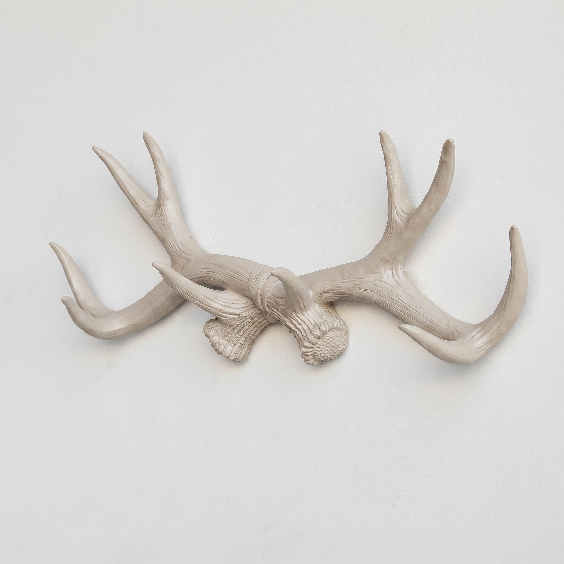 Faux Deer Antler Wall Hook