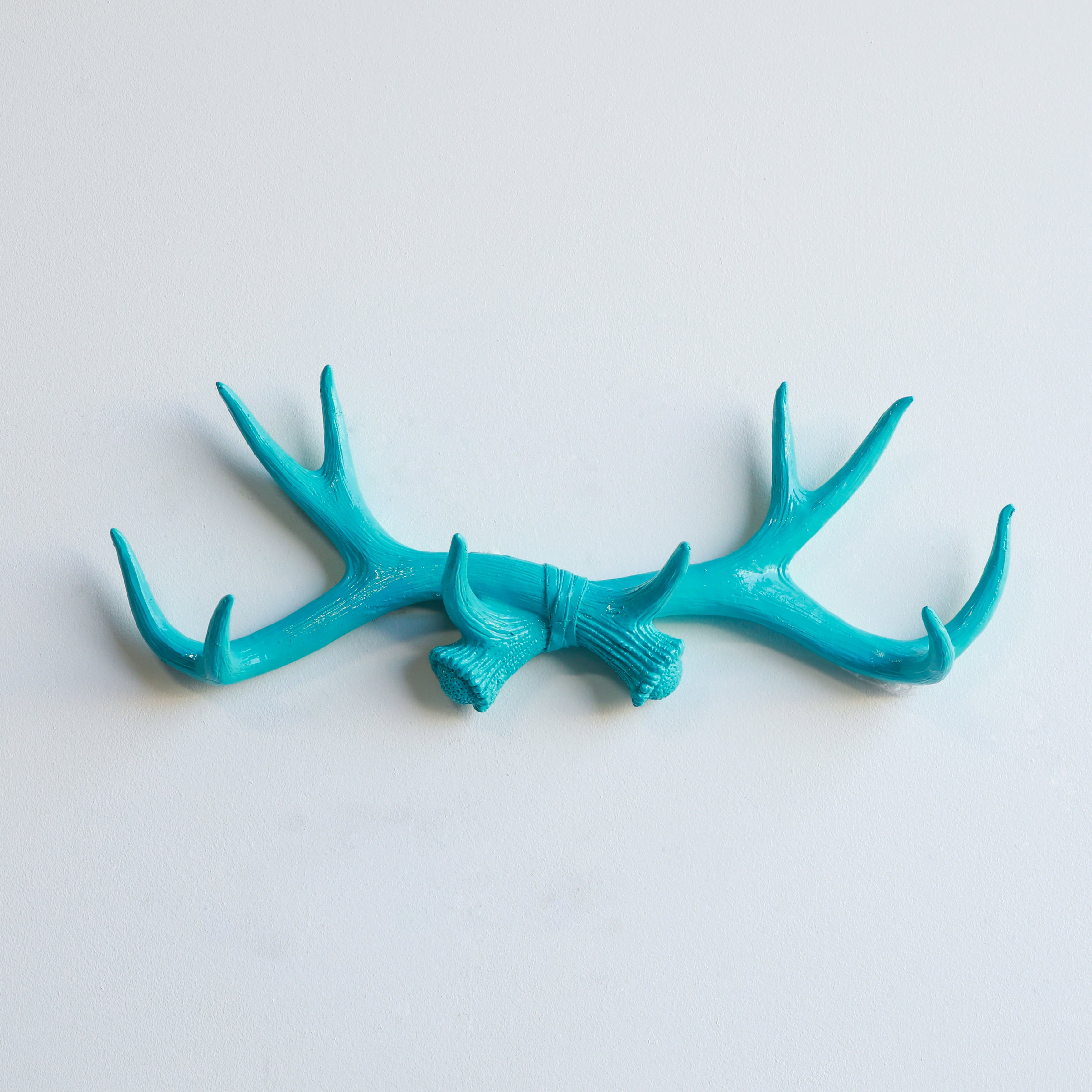 Faux Deer Antler Wall Hook