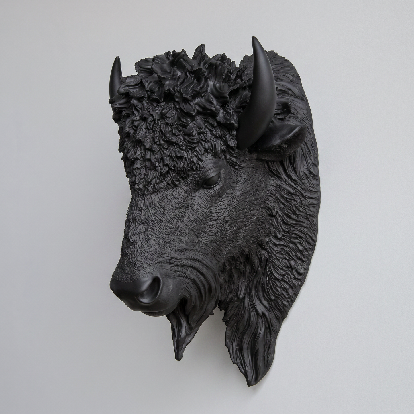 Faux Bison Skulptur