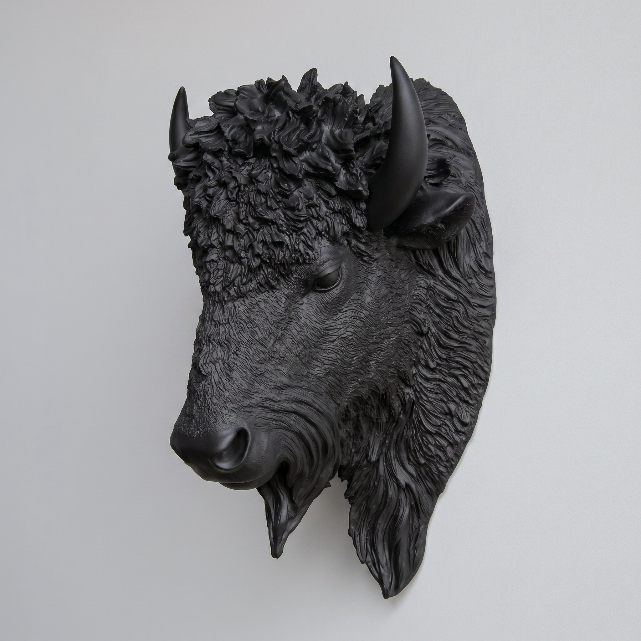 Faux Bison Skulptur