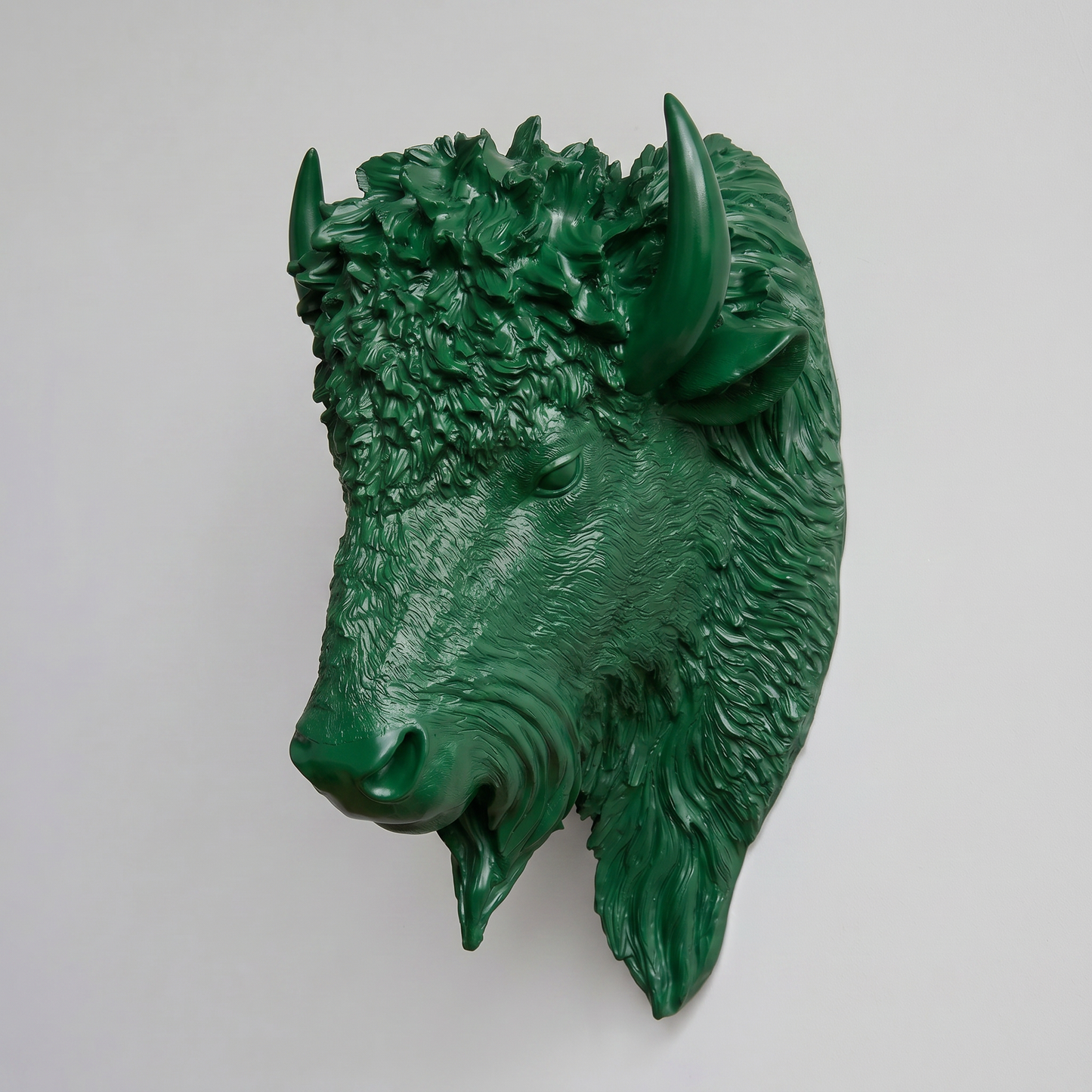 Faux Bison Skulptur