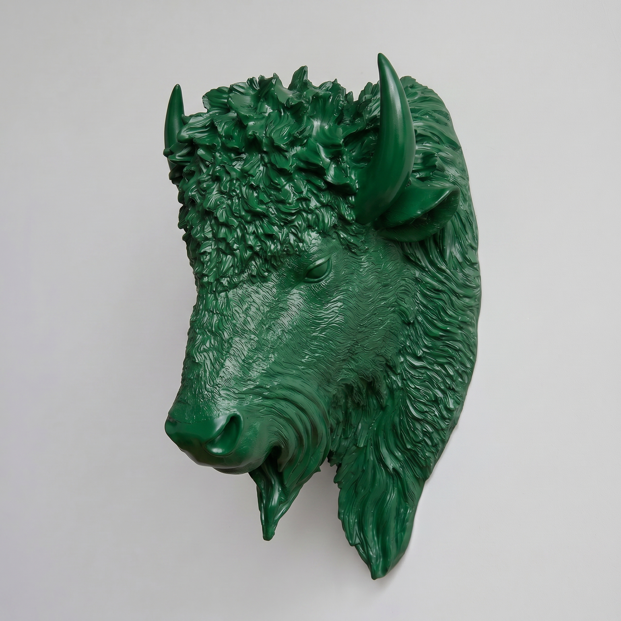 Faux Bison Skulptur