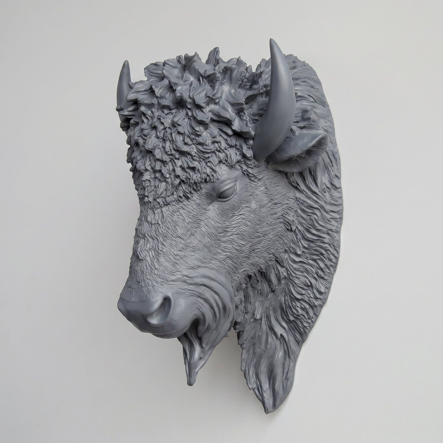 Faux Bison Skulptur