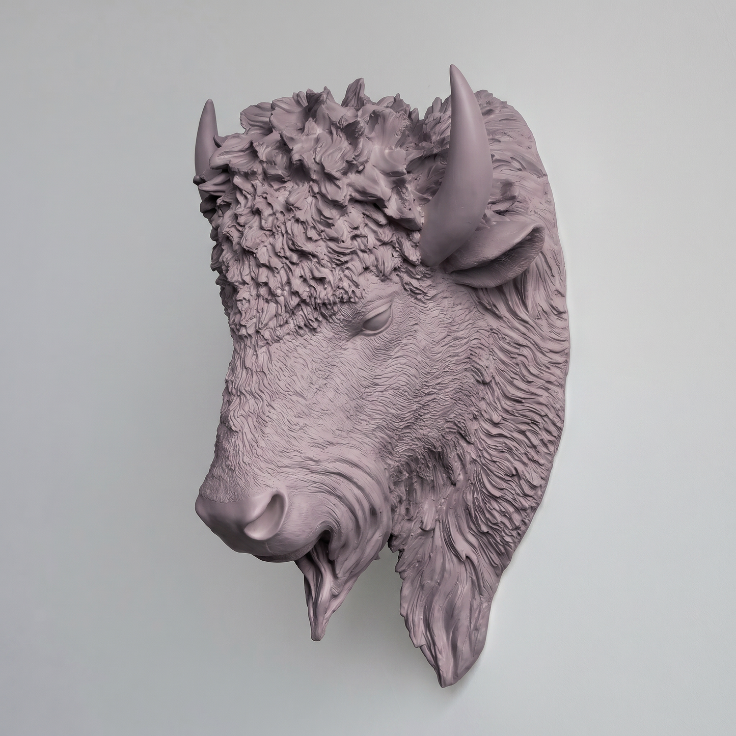 Faux Bison Skulptur