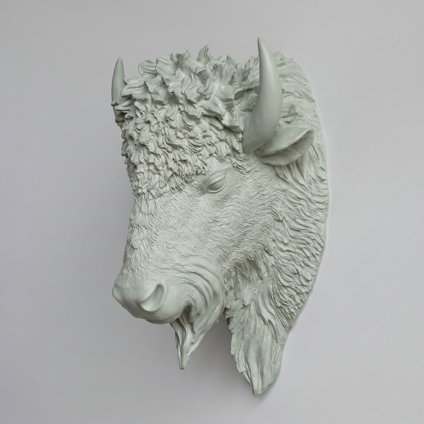 Faux Bison Skulptur