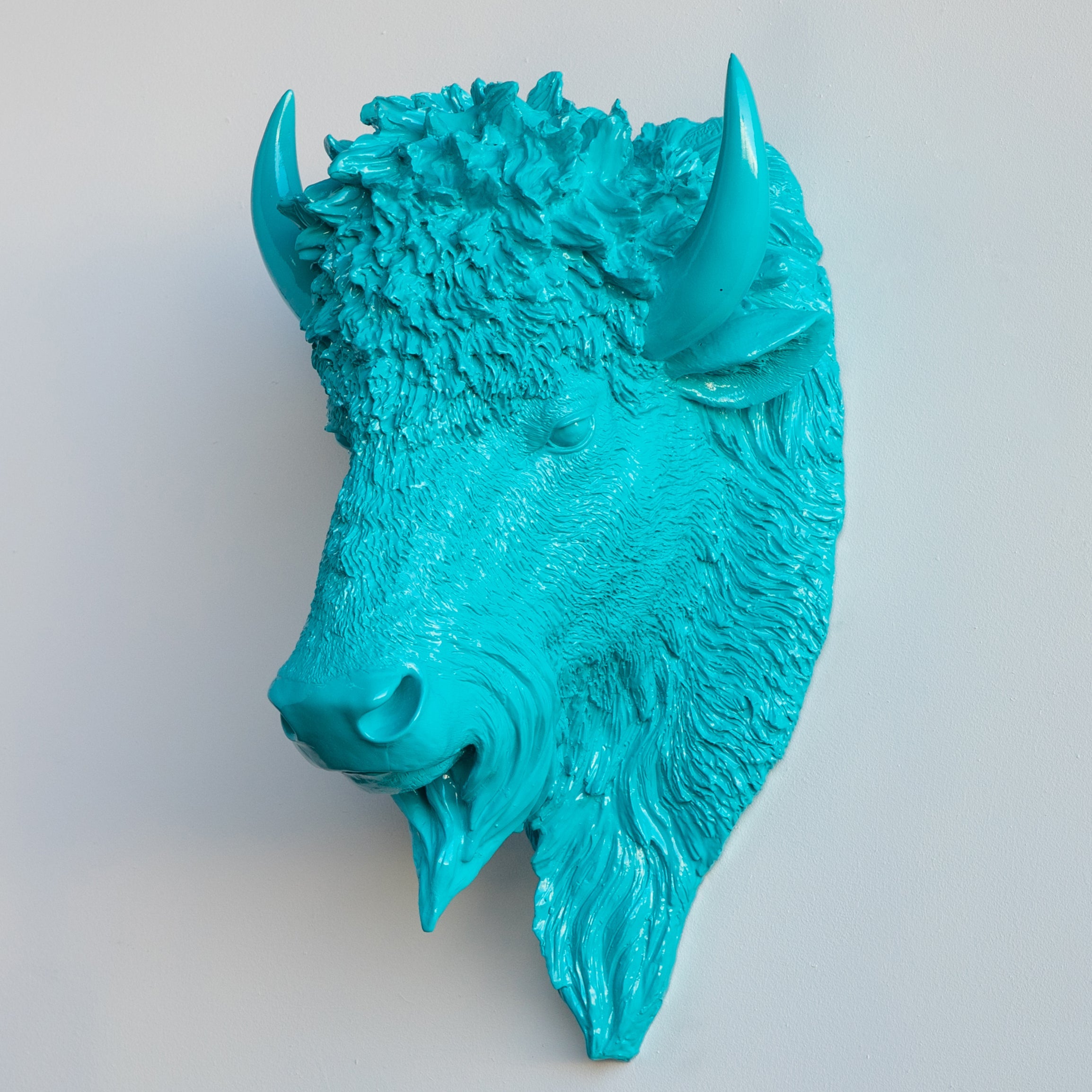 Faux Bison Skulptur