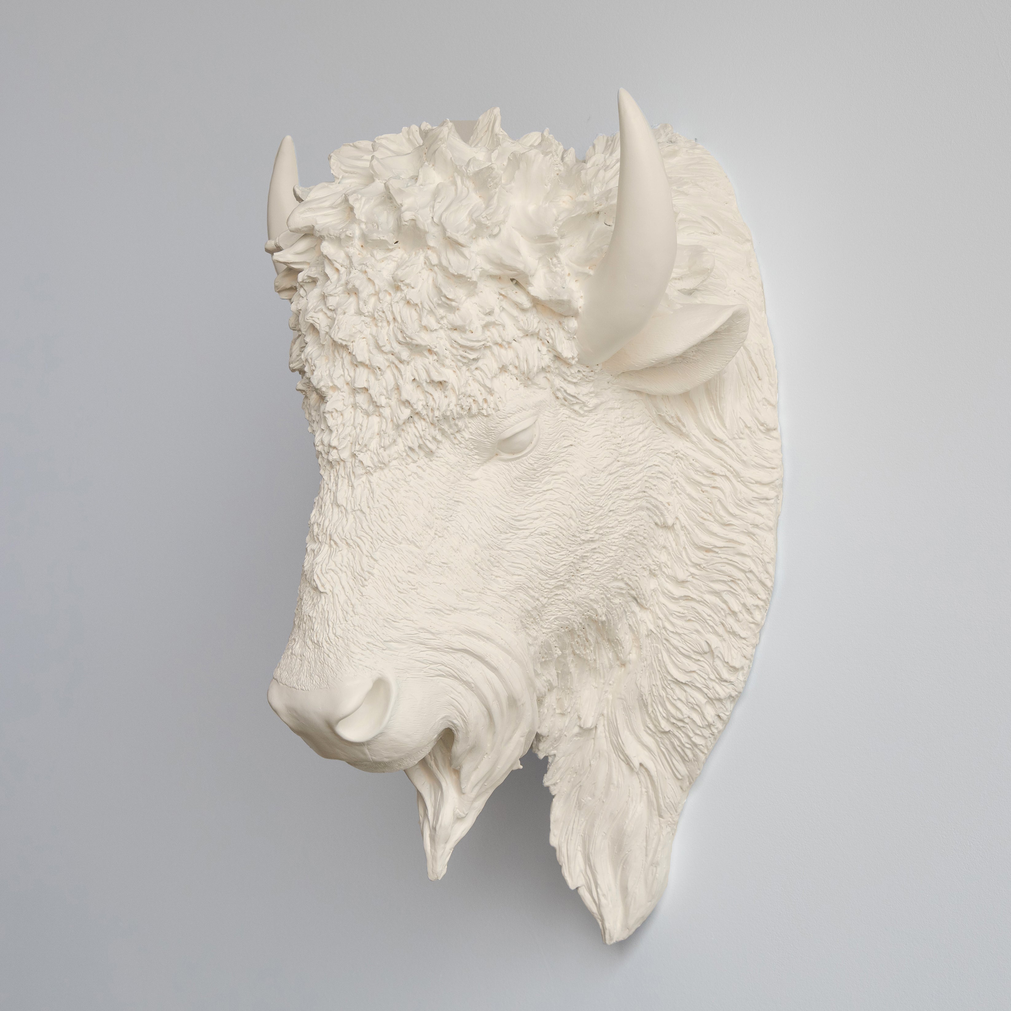 Faux Bison Skulptur