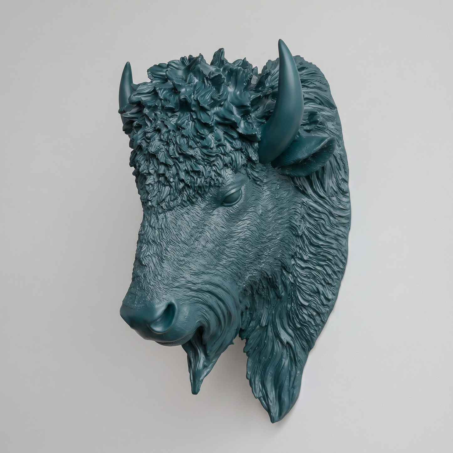 Faux Bison Skulptur