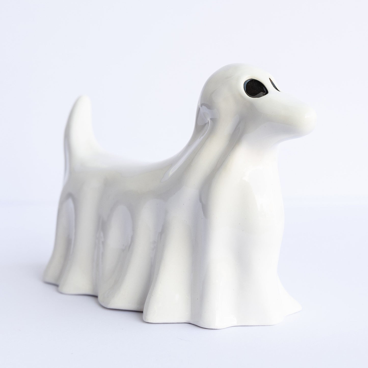 Geisterhund Keramikfigur