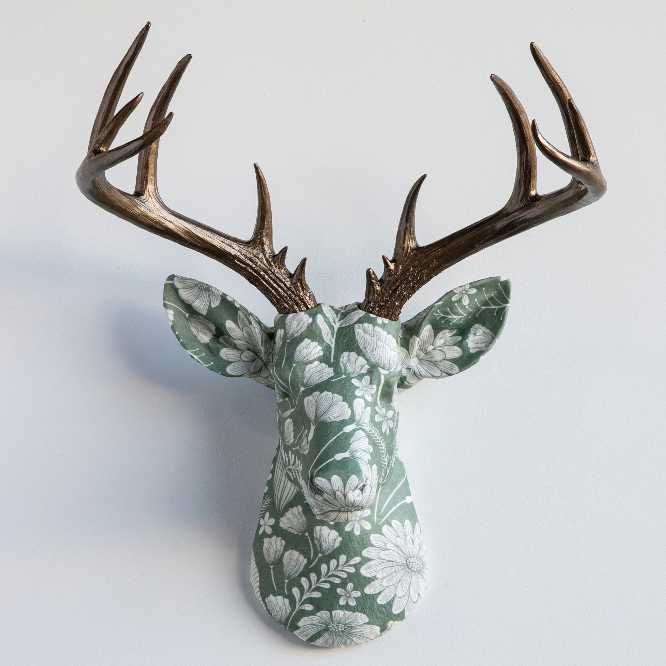 Custom Fabric-Wraped Deer