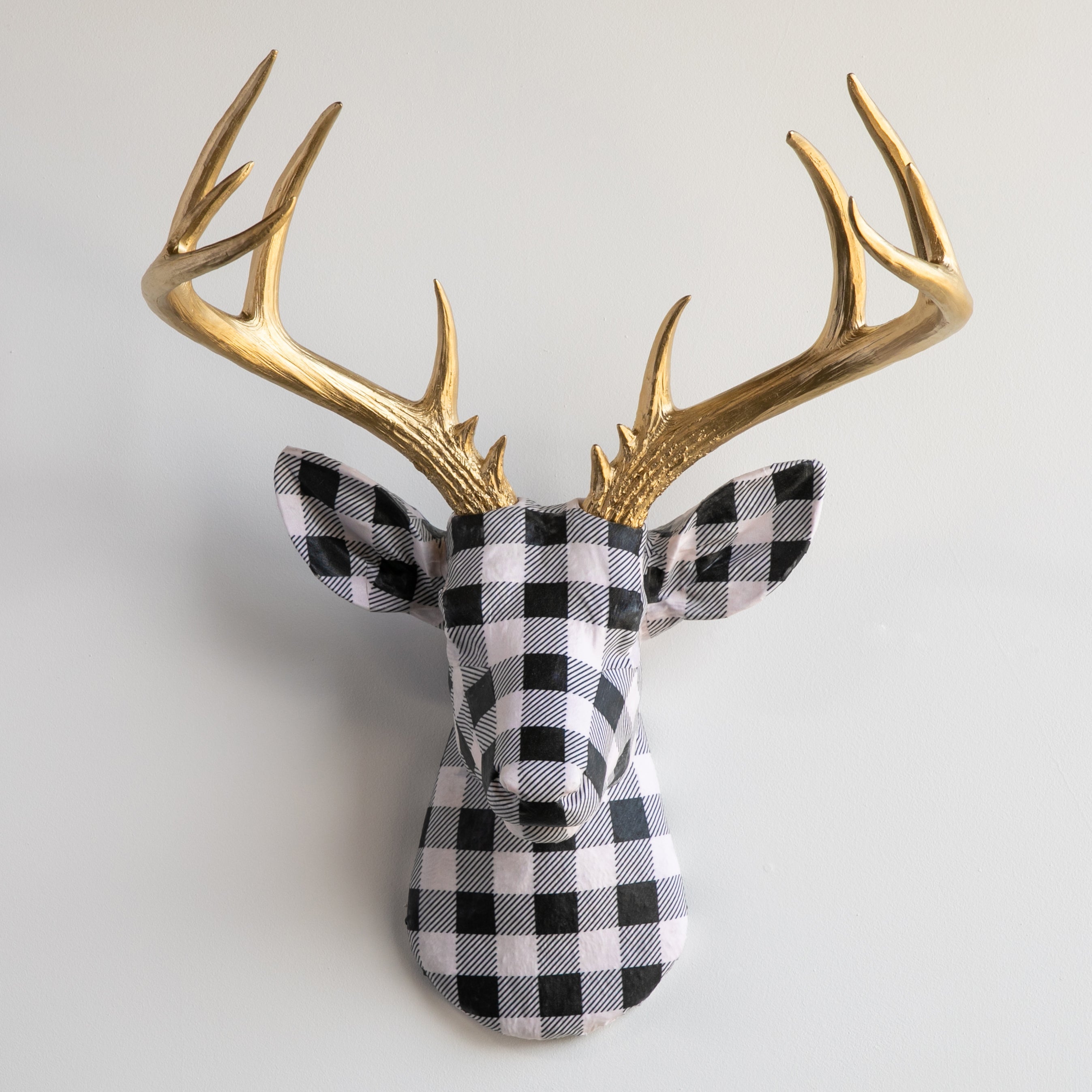 Custom Fabric-Wraped Deer