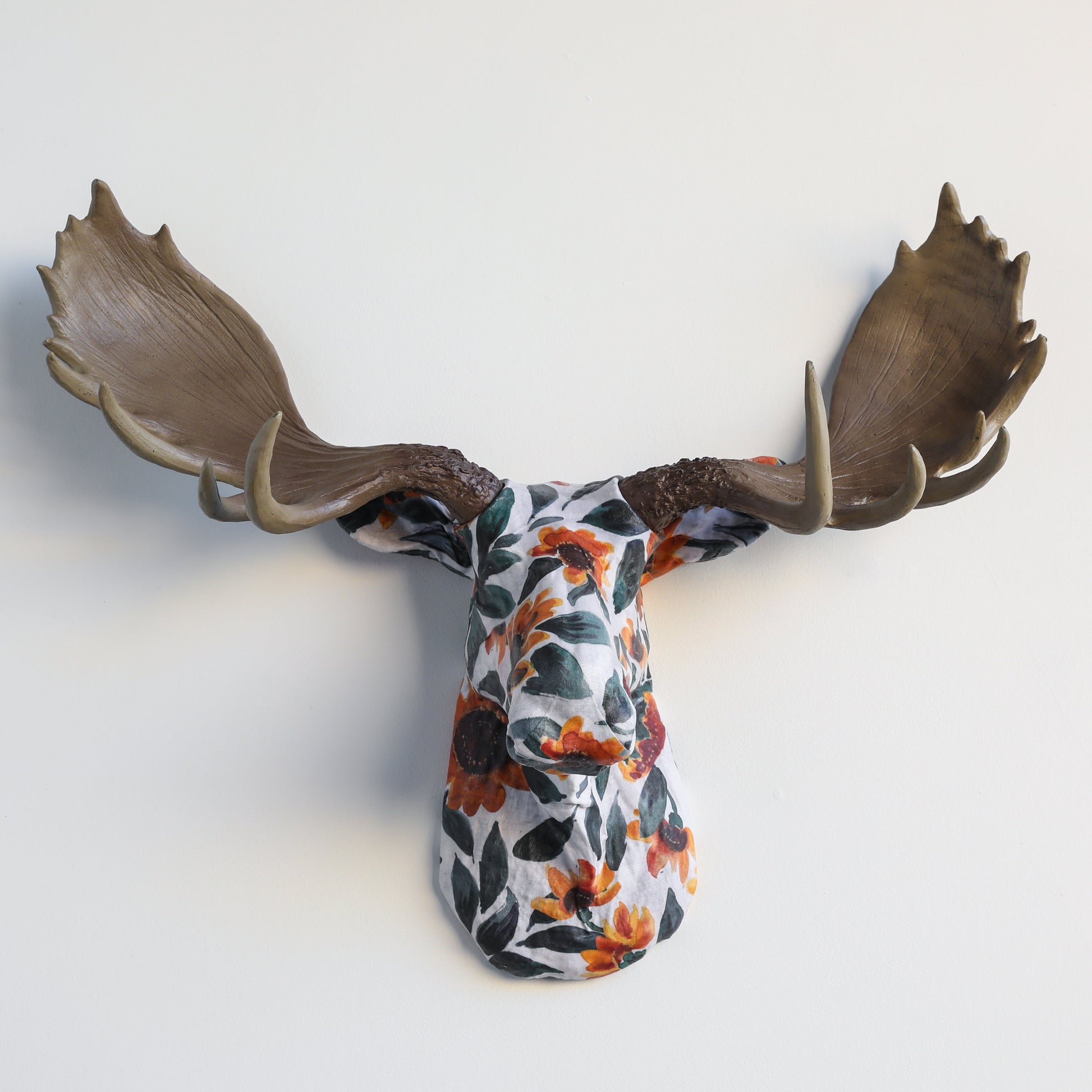Custom Gewebe-verpackte Elchskulptur