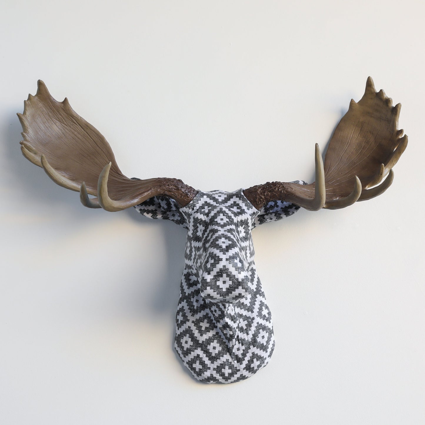 Custom Gewebe-verpackte Elchskulptur
