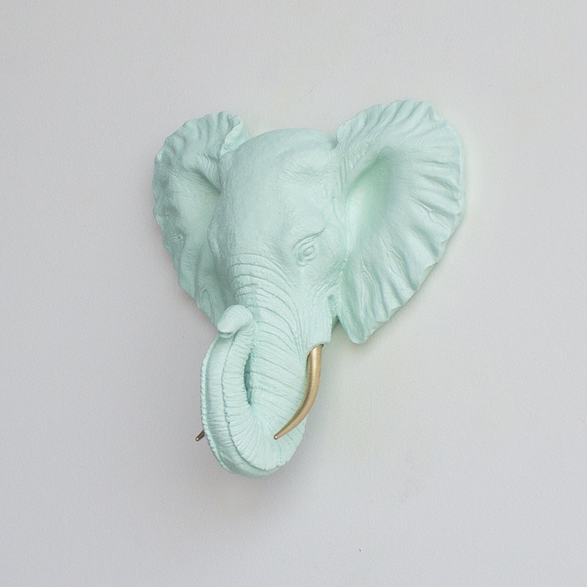 Faux Mini Elefantenskulptur