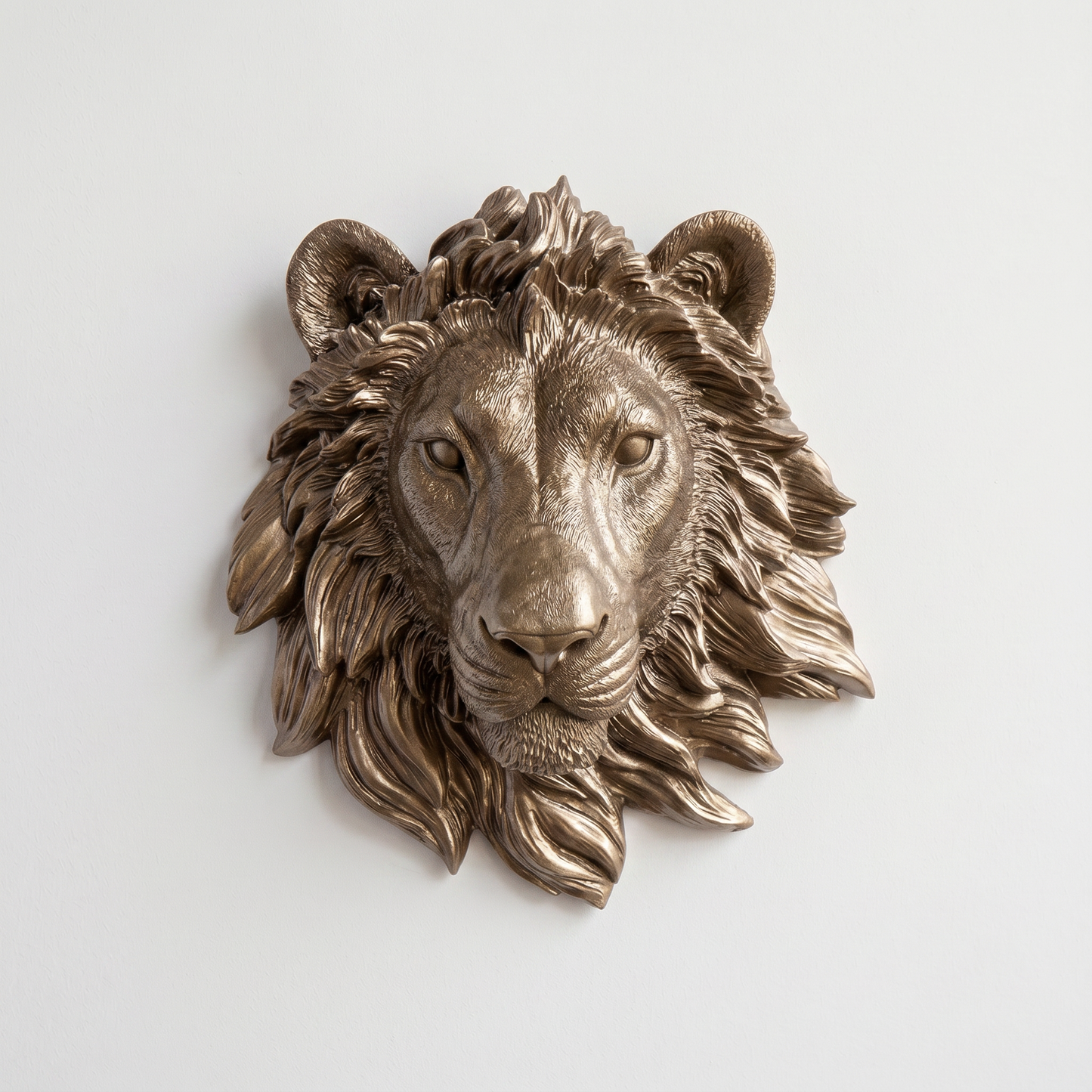 Faux Mini Lion Head