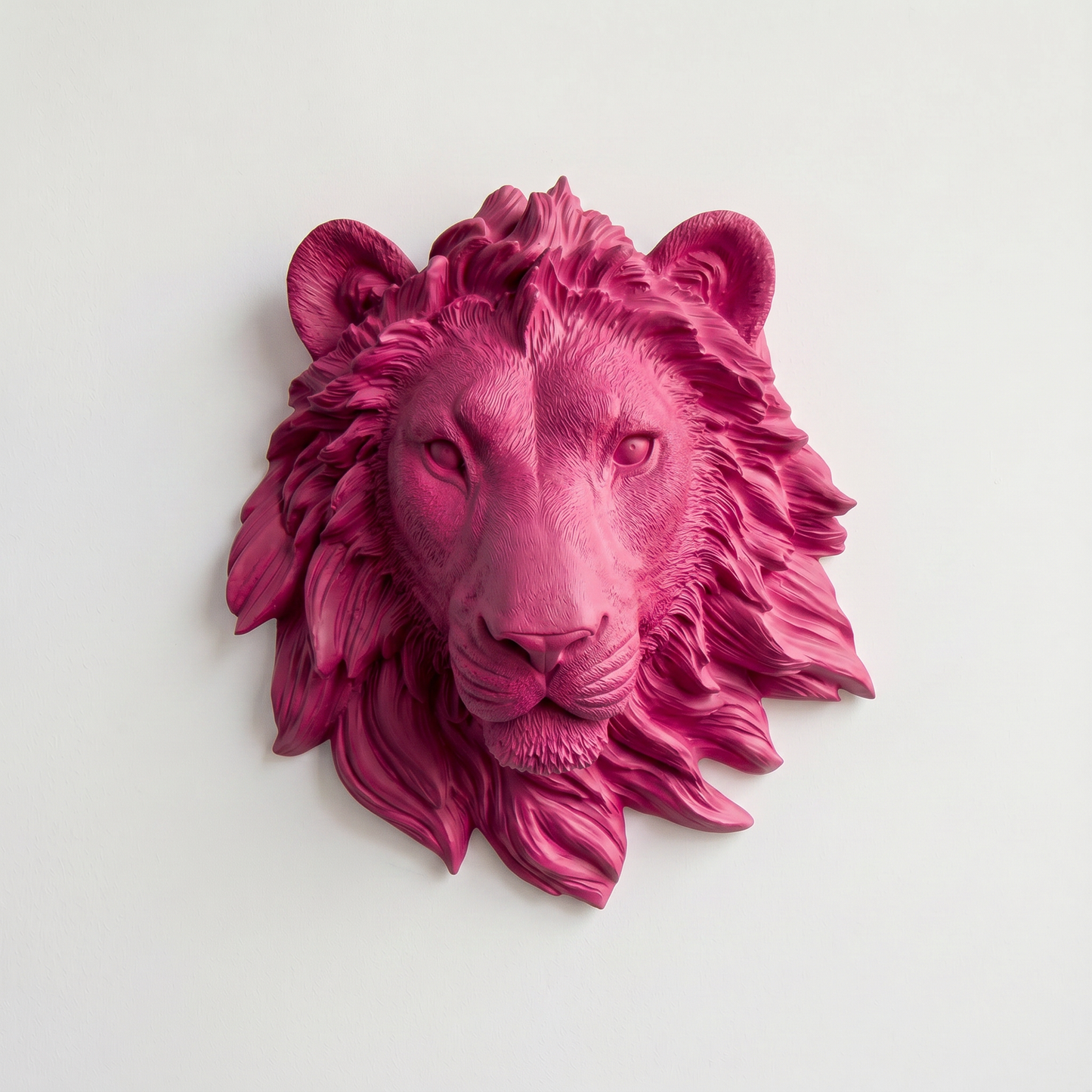 Faux Mini Lion Head