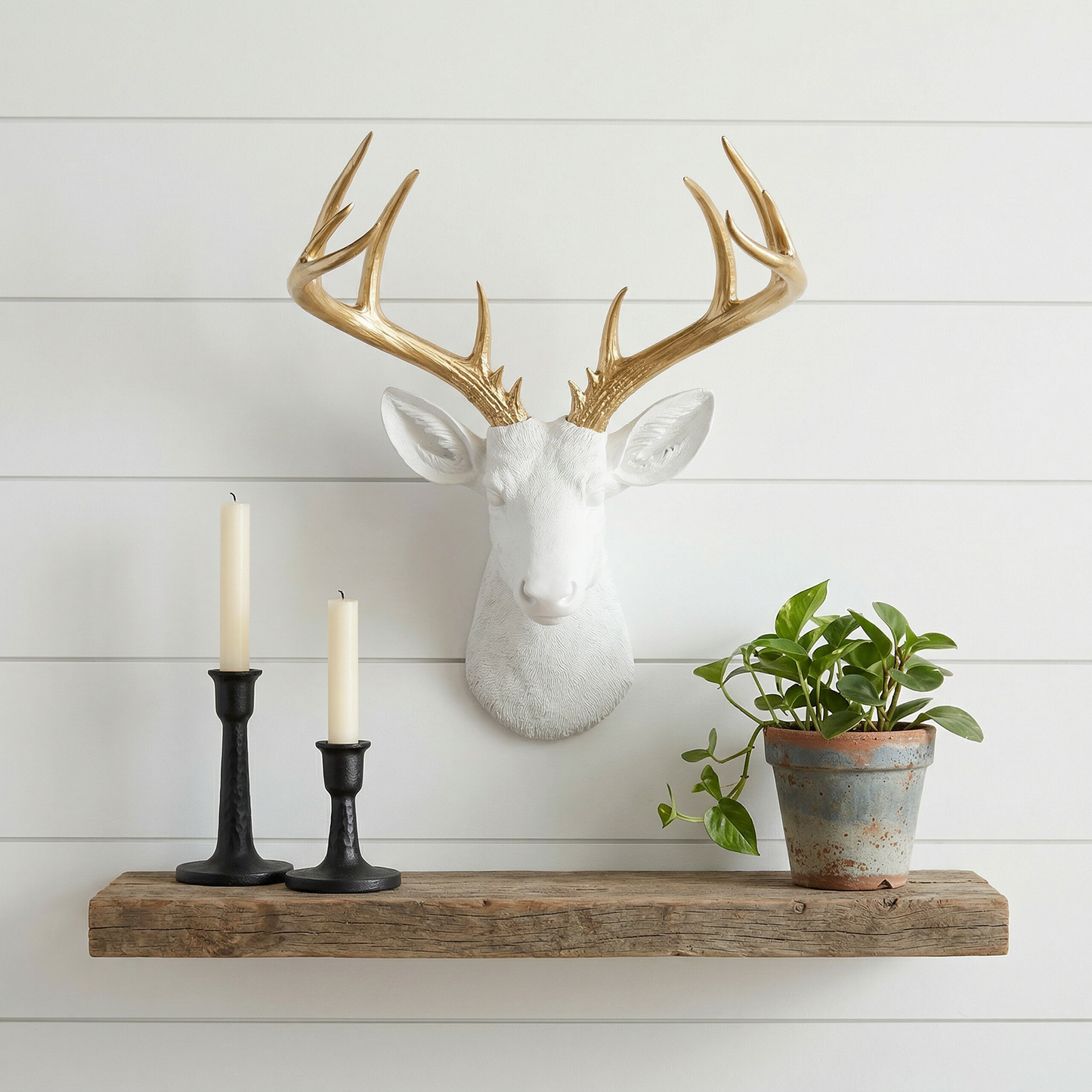Faux Deer Skulptur
