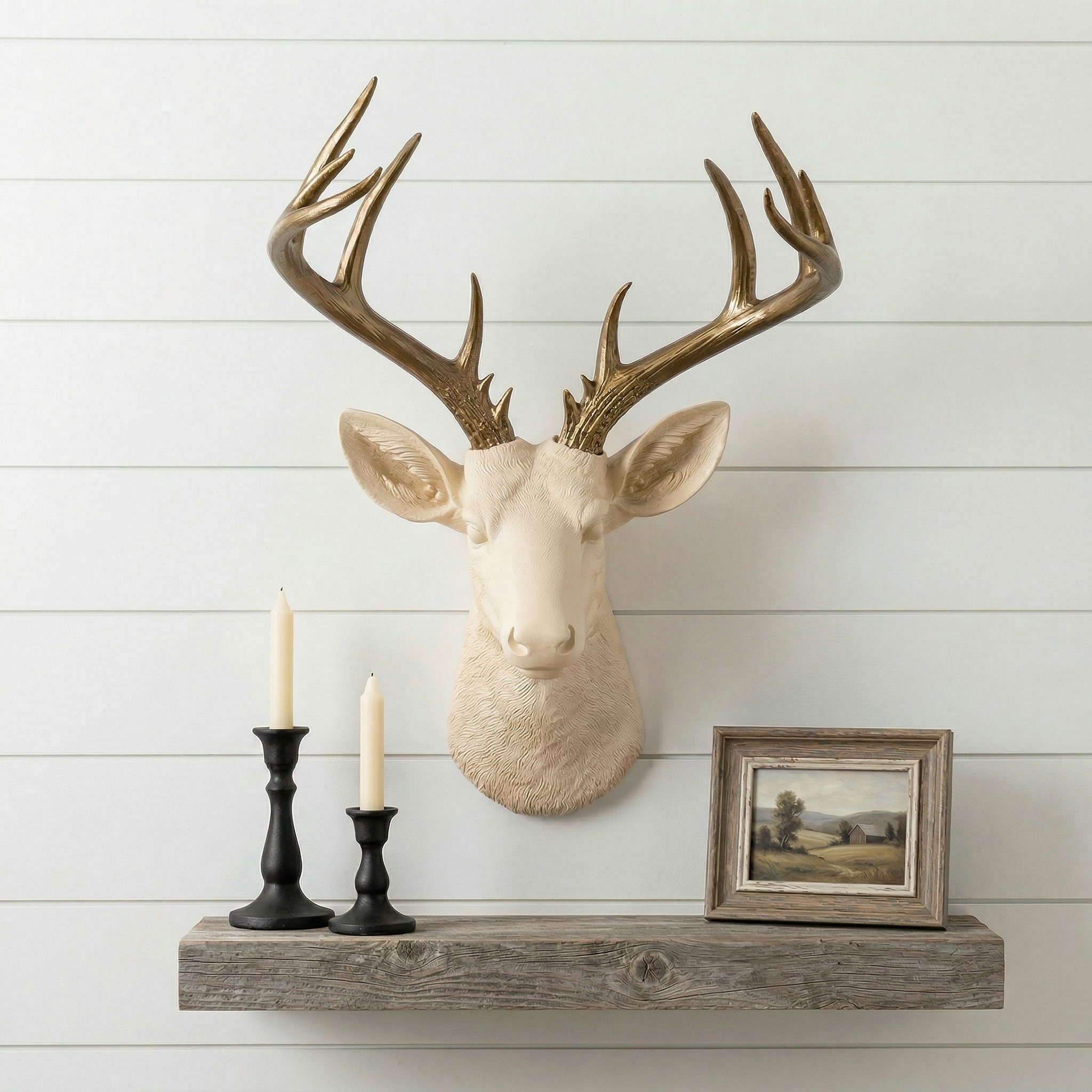 Faux Deer Skulptur