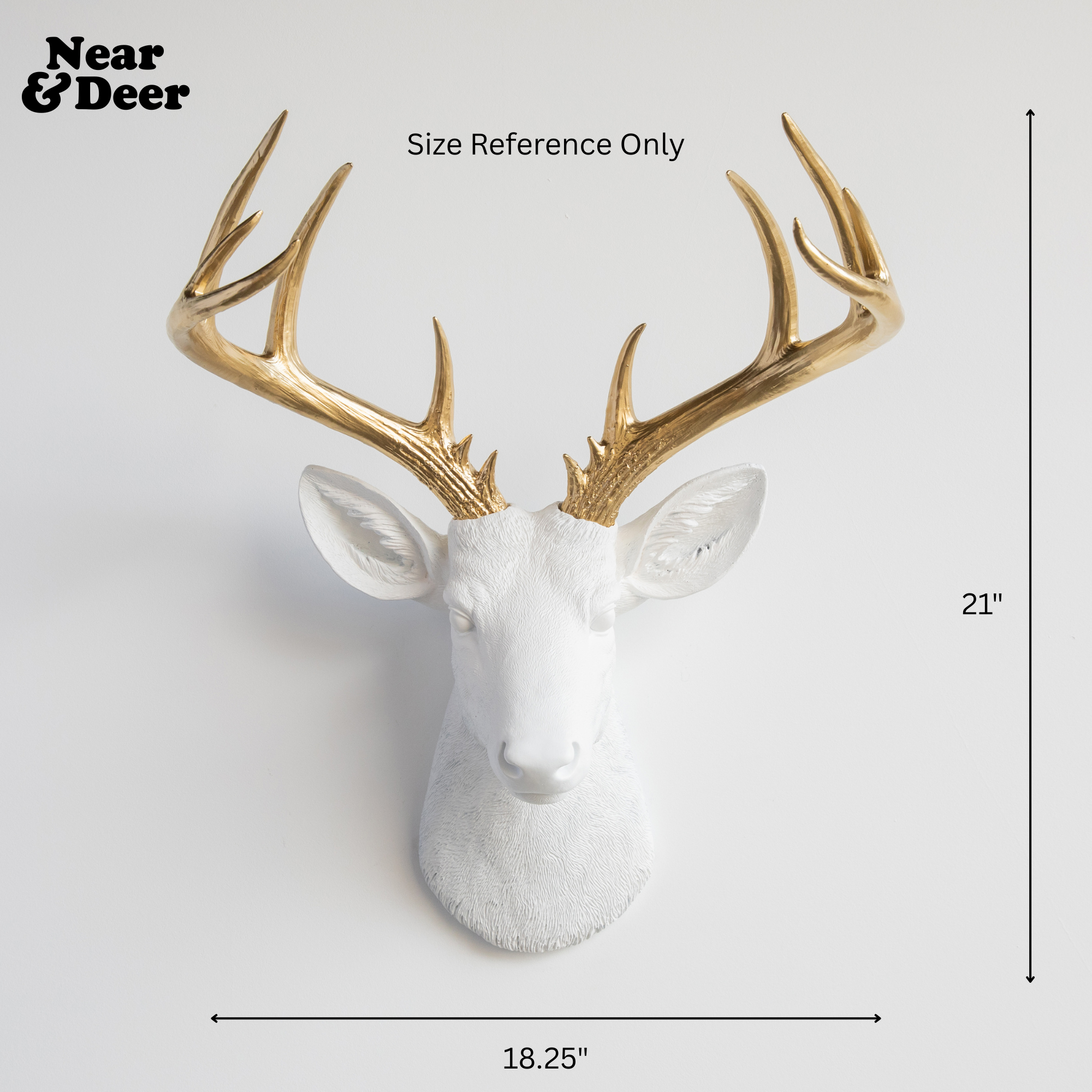 Faux Deer Skulptur