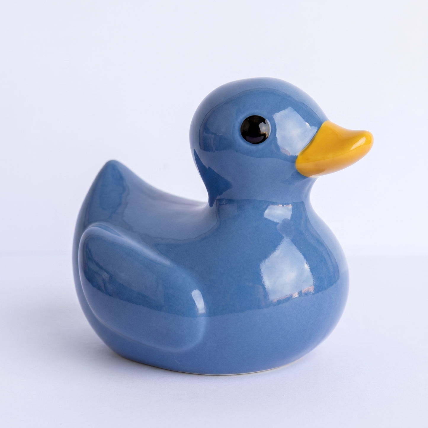 Handgemachte Keramikgummi-Entenfigur