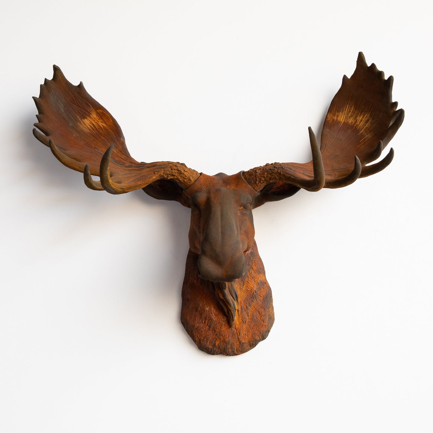 Faux Moose Skulptur