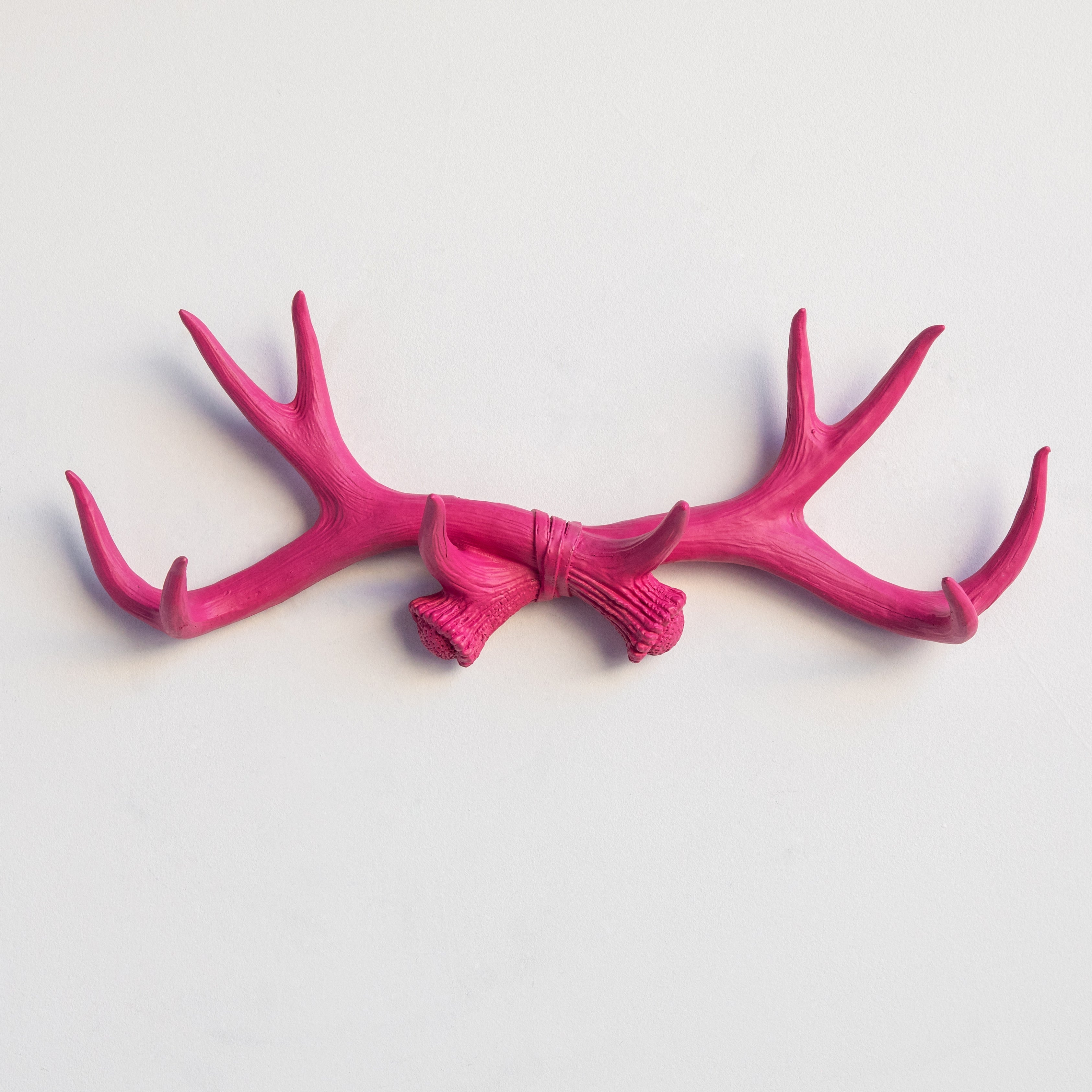 Faux Deer Antler Wall Hook