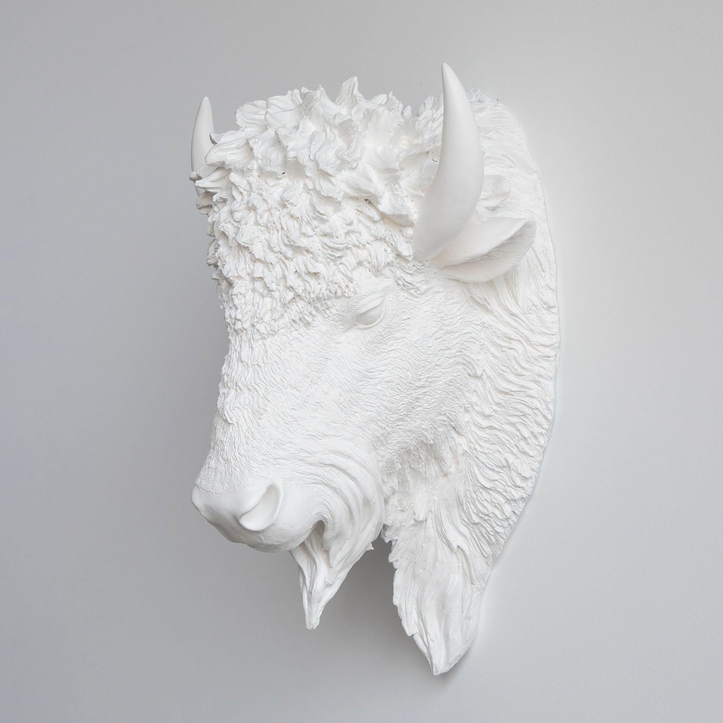 Faux Bison Skulptur