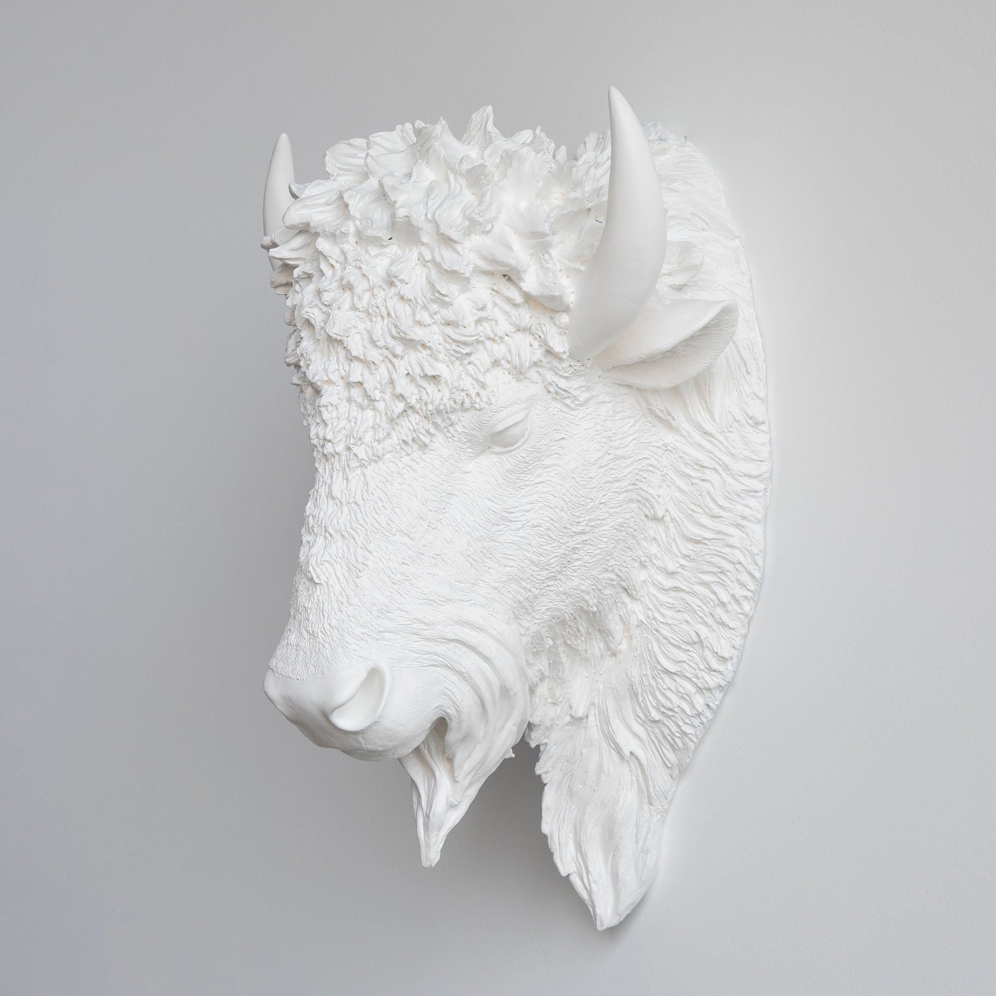 Faux Bison Skulptur