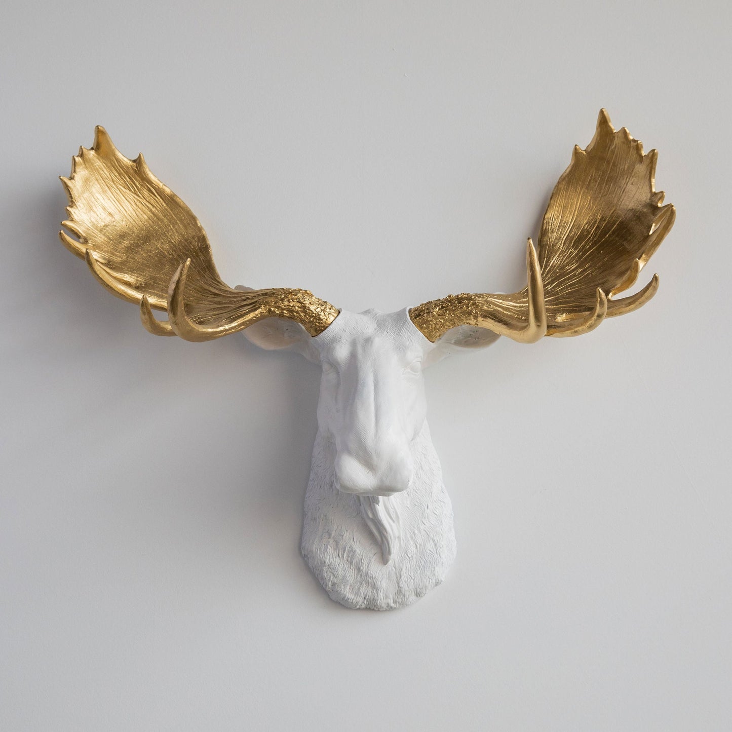 Faux Moose Skulptur