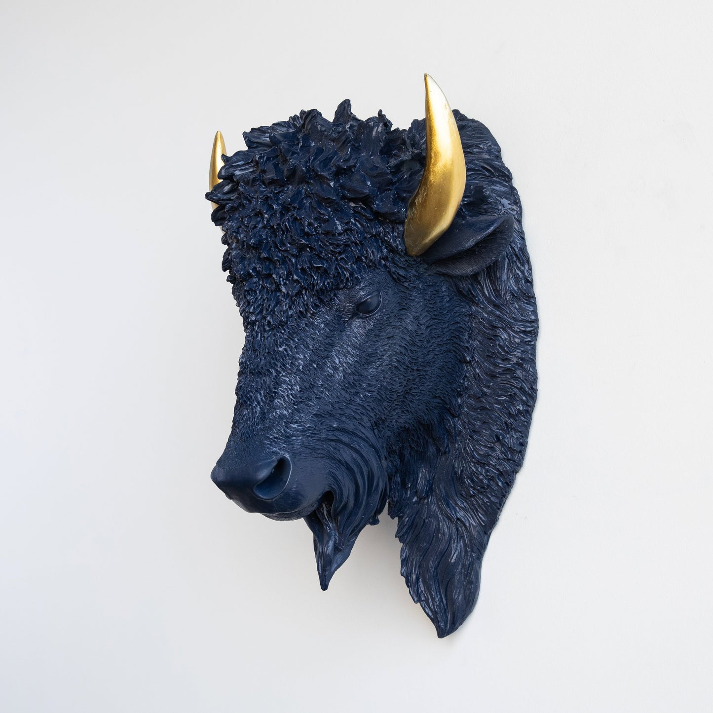 Faux Bison Skulptur