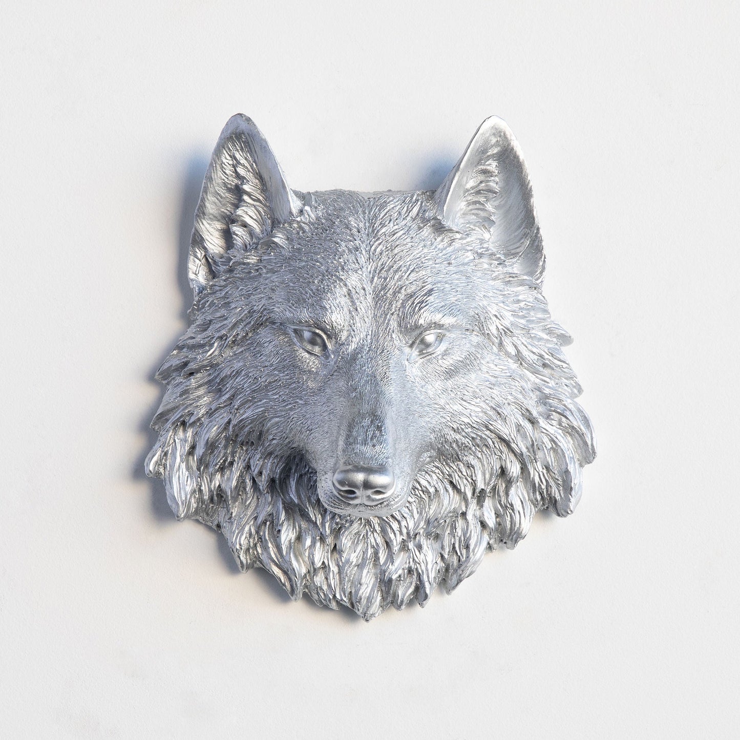 Faux Mini Wolf Head