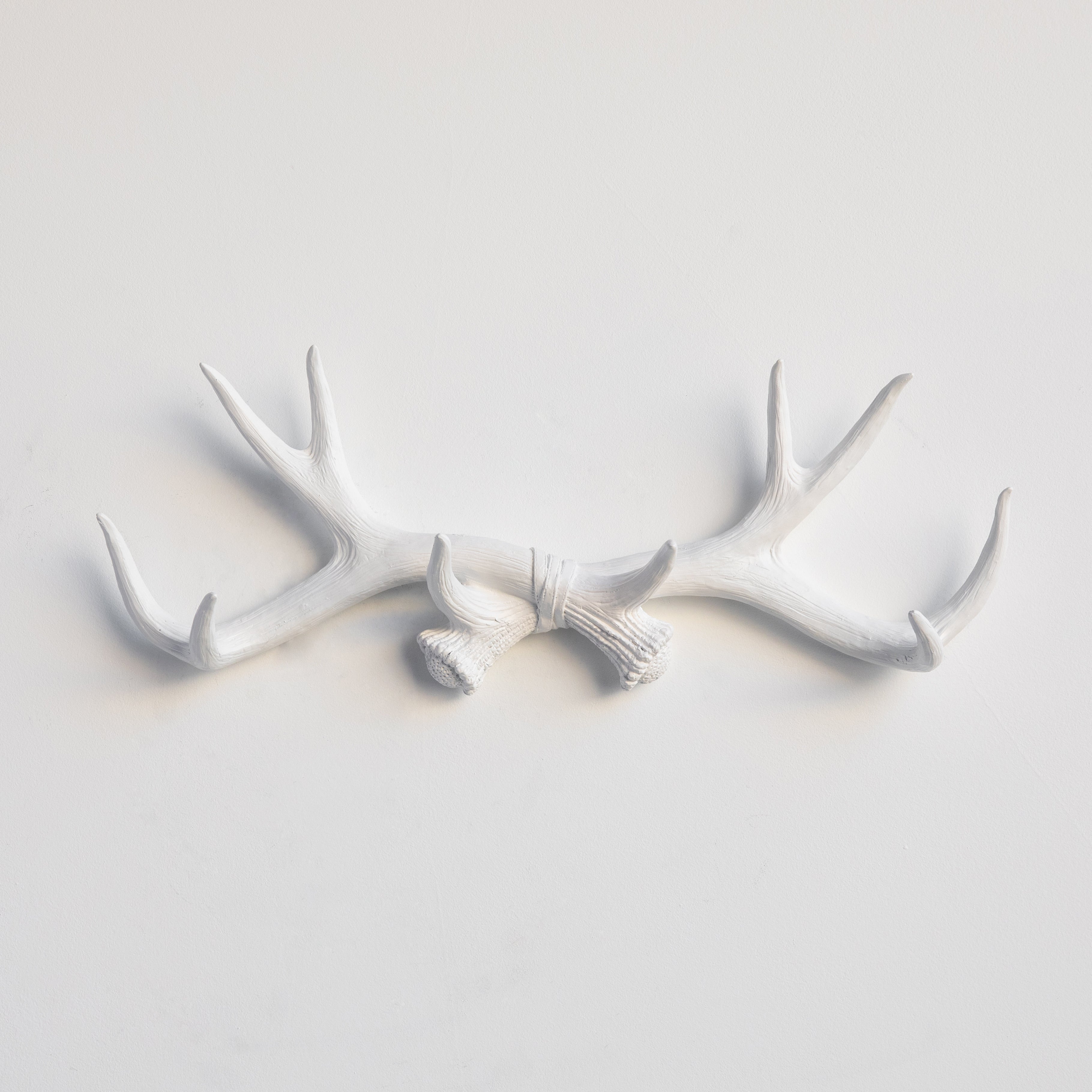 Faux Deer Antler Wall Hook