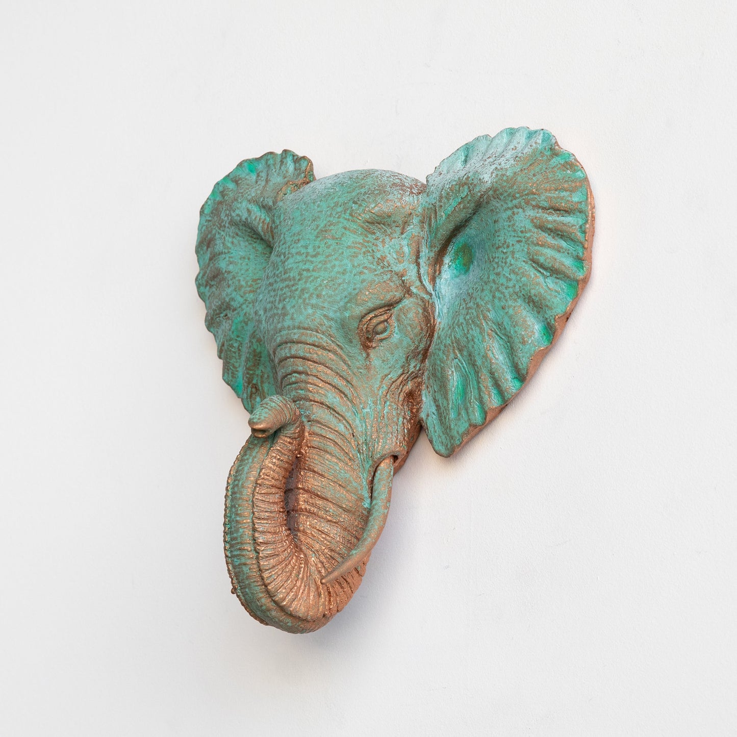 Faux Mini Elefantenskulptur
